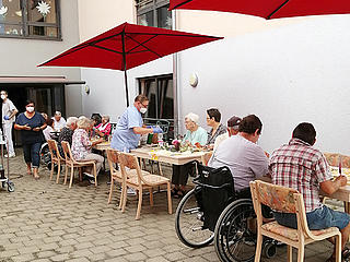 Coole Aktiviaeten im Alten- und Pflegeheim St. Franziskus Perl-Besch