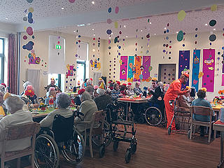 Buntes Faschingtreiben im Alten- und Pflegeheim St. Franziskus Perl-Besch